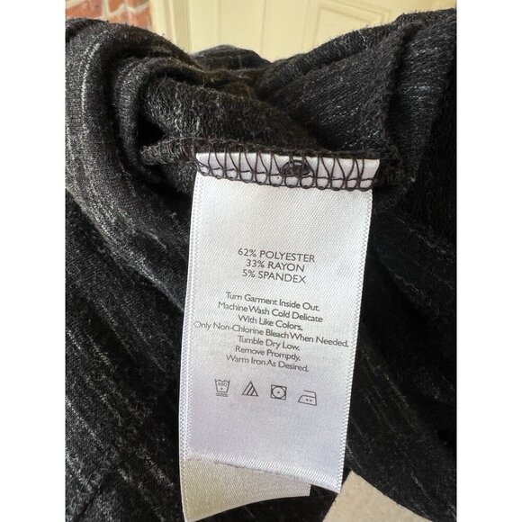 EDDIE BAUER Sweatshirt Womens XL Cowl Neck French Terry Long Sleeve space dye - Picture 8 of 8